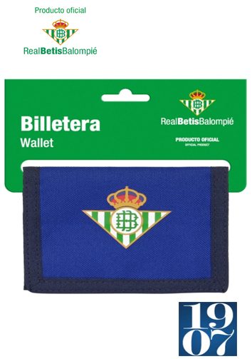 Billetera cartera con tarjeteros R. Betis nuevo 1