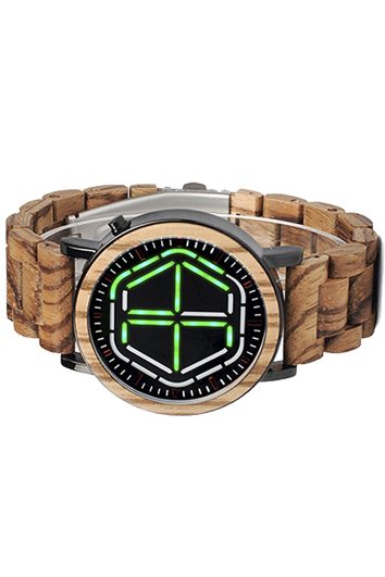 reloj futurista de madera 3